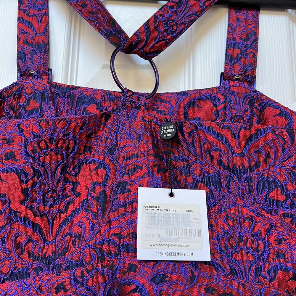 NWT Opening Ceremony William Jacquard Mini Dress 4 - Picture 5 of 8